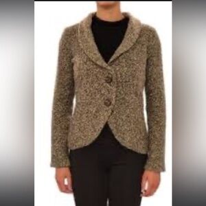 Cabi Marled Button Jacket size S